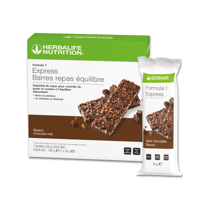 Barres Formula 1 Express Chocolat noir 7 barres de 56 g