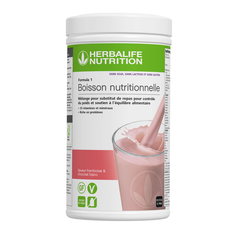 Formula 1 Framboise & chocolat blanc 500 g (sans soja, sans lactose et sans gluten)