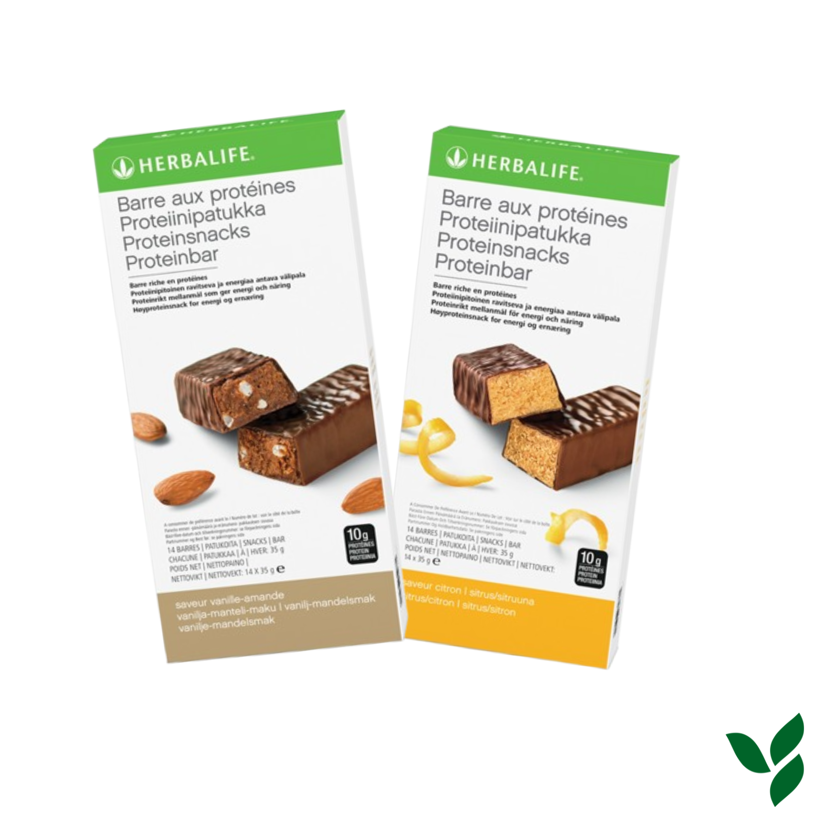 Barres aux Protéines Vanille Amandes 14 barres de 35 g