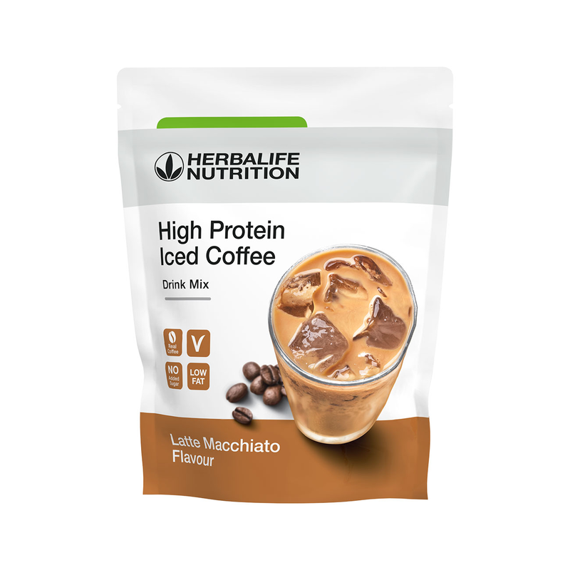 HIGH PROTEIN ICED COFFEE - Latte Macchiato