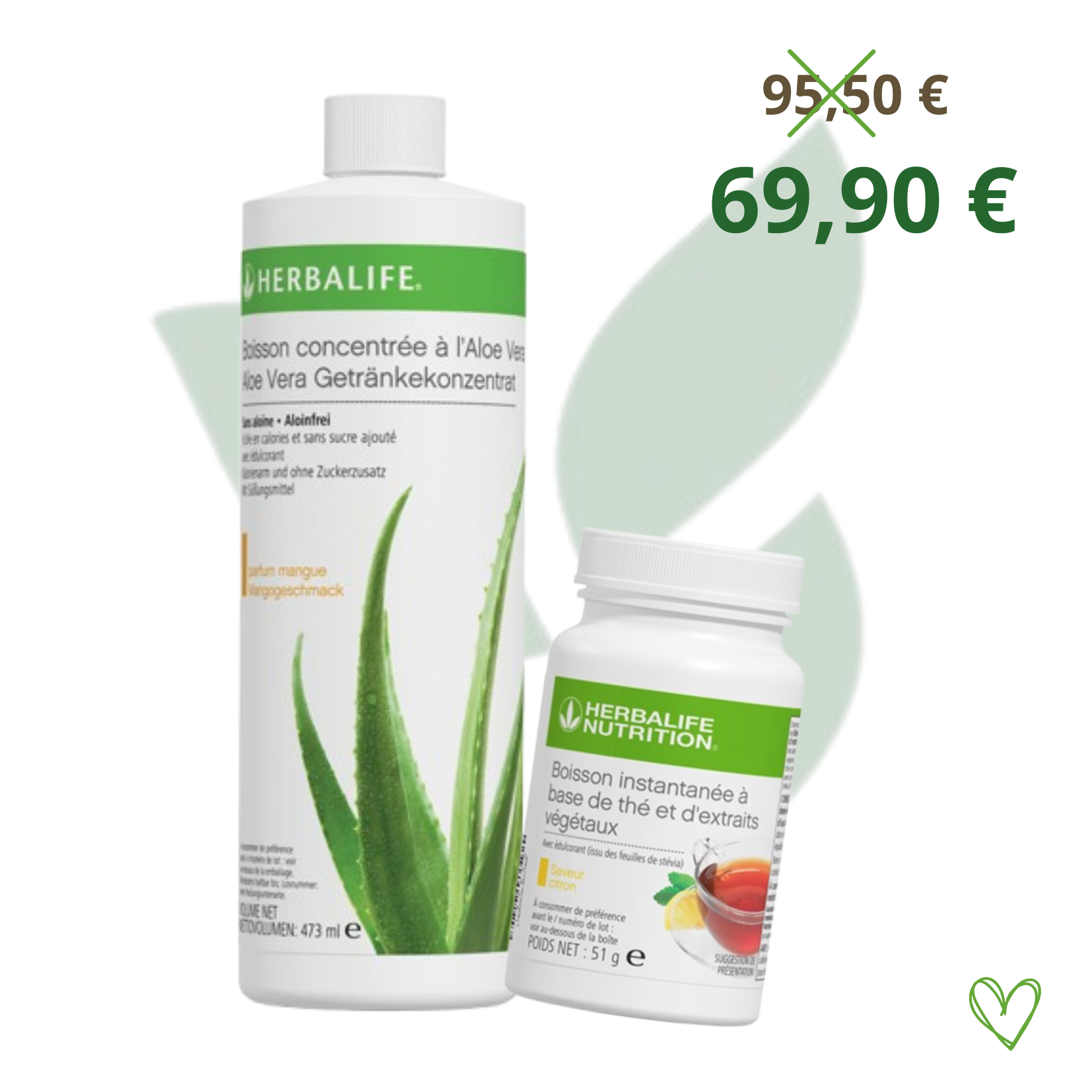 Pack Aloe  + Thé