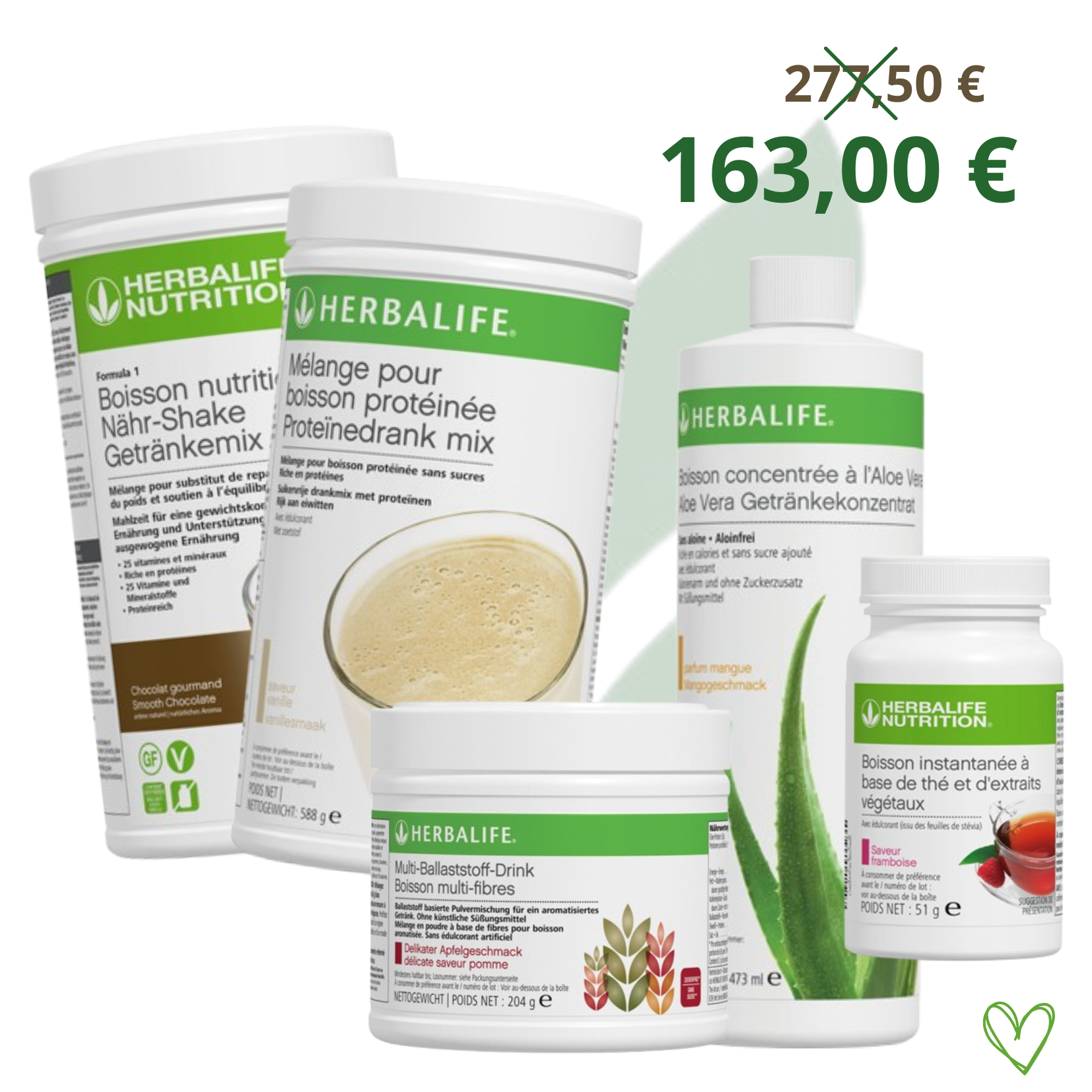 Pack TAF + 1 Formula 1  + 1 protéine